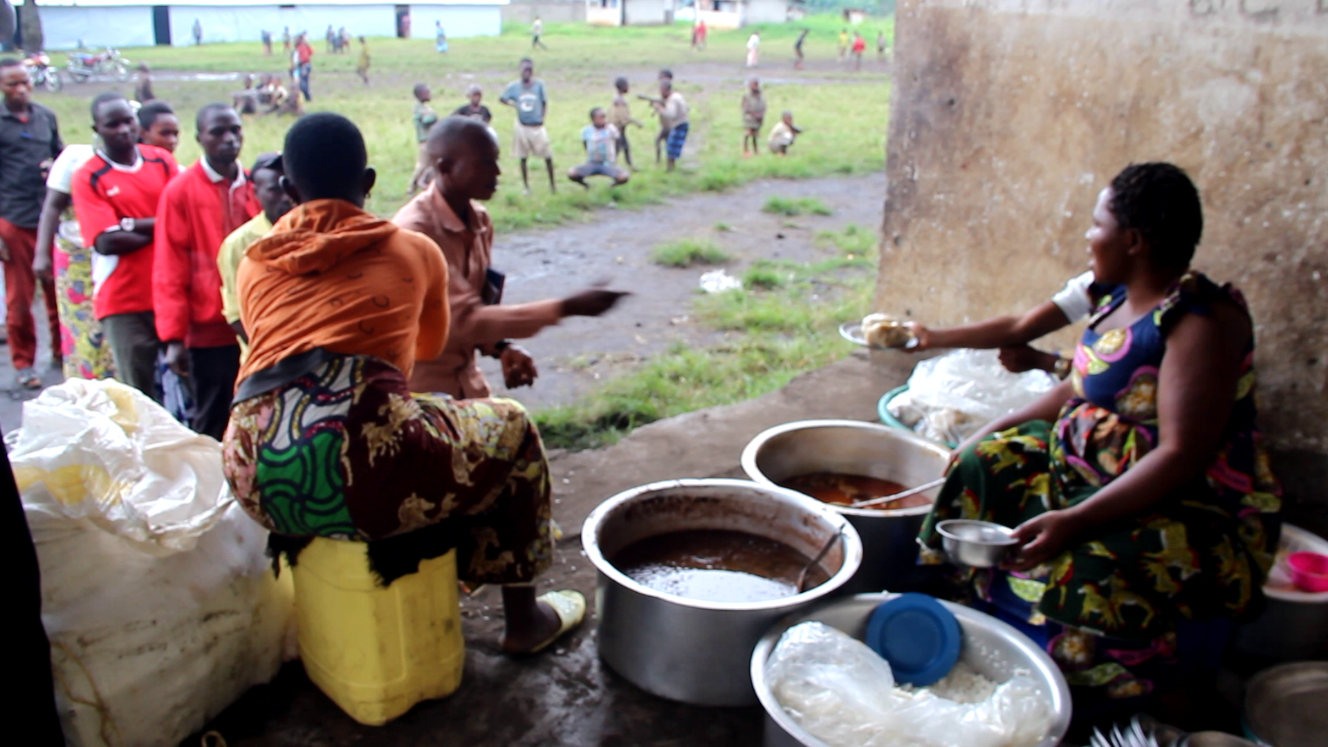 Photo de deplacés en DRC