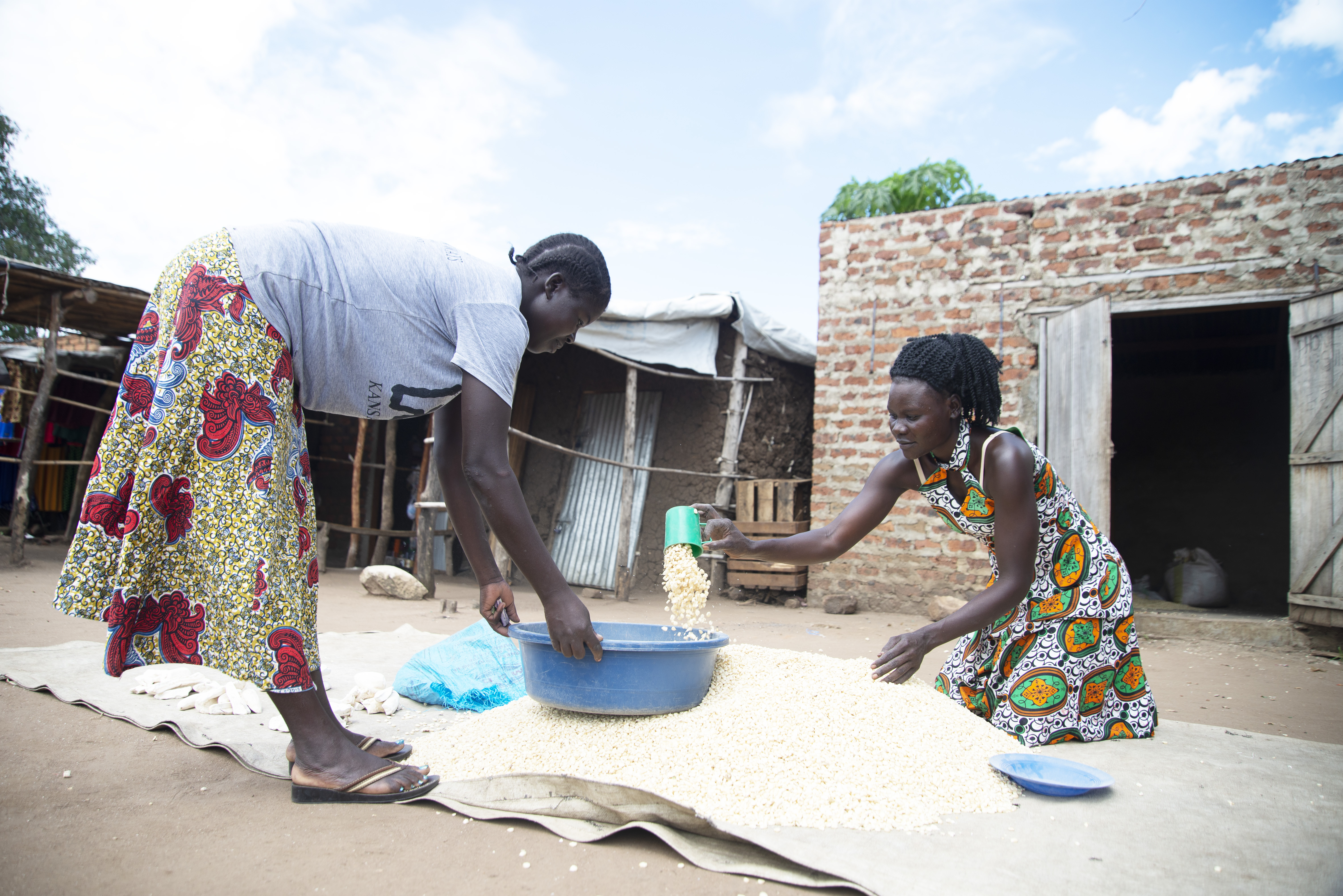 World Vision improving resilience and livelihood of refugee families in Adjumani district.