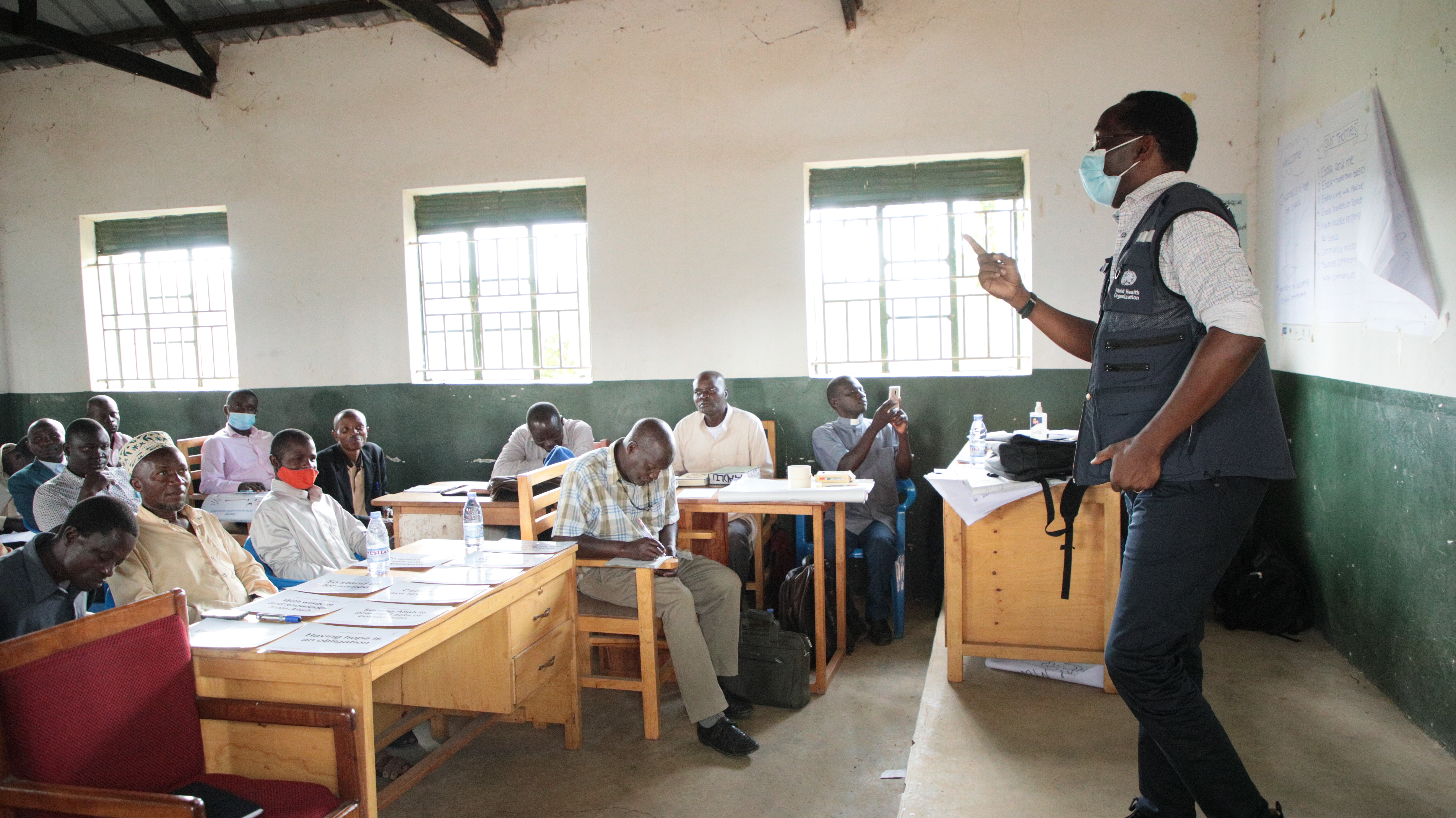 World Vision Uganda Ebola Response Channels of Hope Faith Leaders Health WASH community engagement.