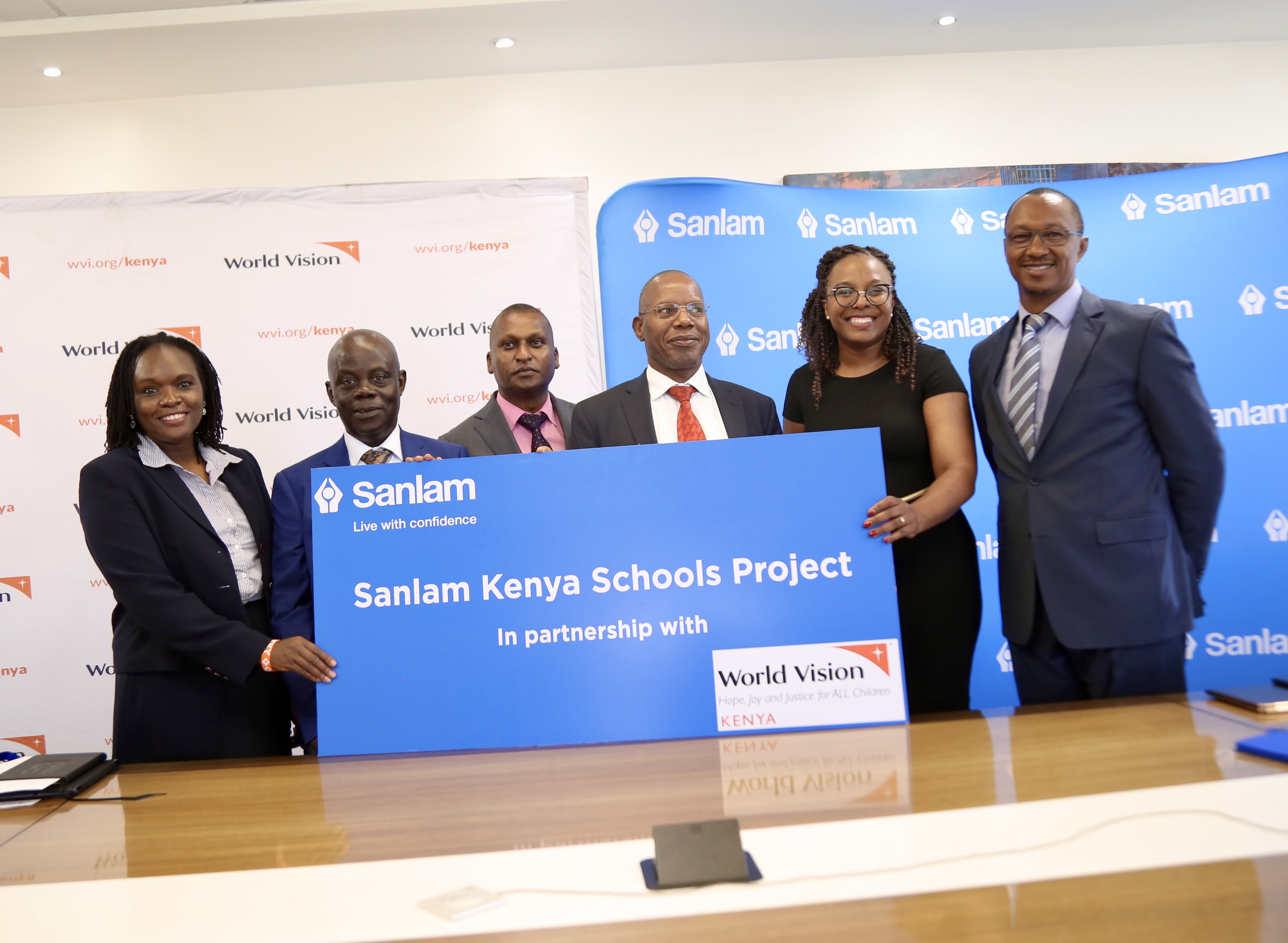 Sanlam Kenya partners with World Vision to Improve Schools’ Infrastructure through a Kshs.21.1 million investment