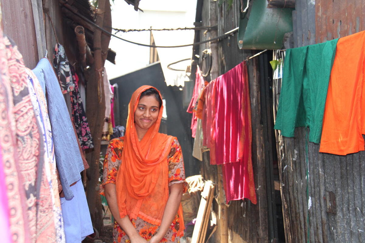 Former sponsored child in Bangladesh