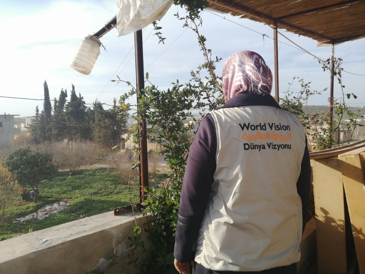 Ahlam, World Vision’s Protection Adviser in North-West Syria