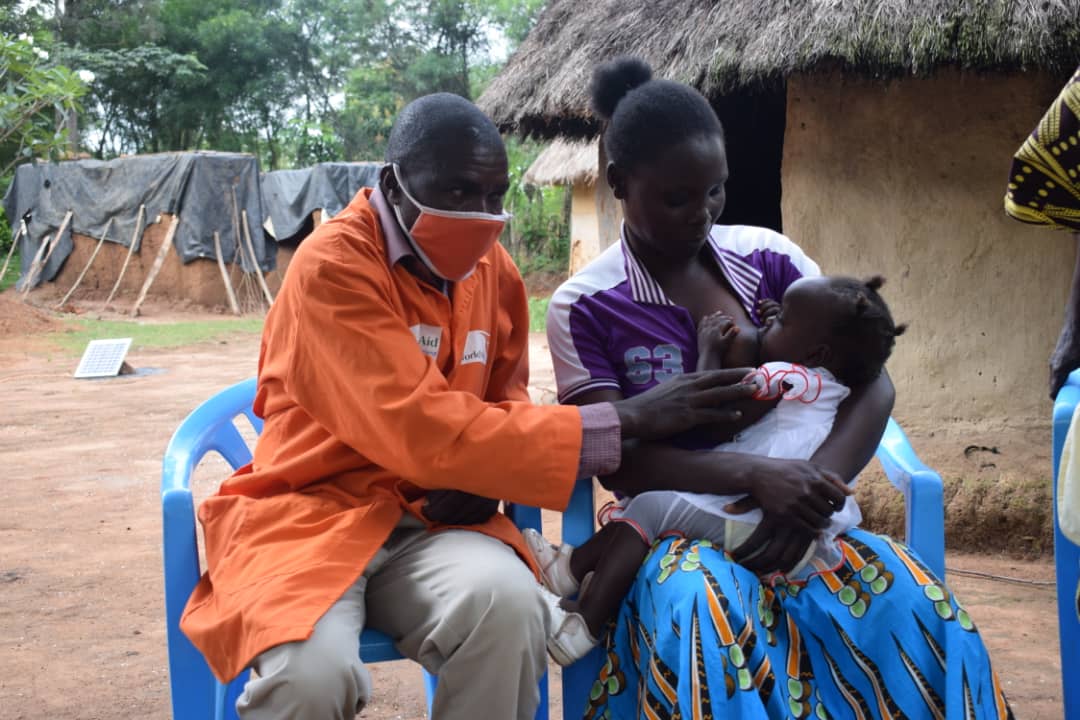 Safe_Breastfeeding_World_Vision_Uganda_Busia_AIM_health_Plus_Project_Child well-being_ending infant mortality_nutrition