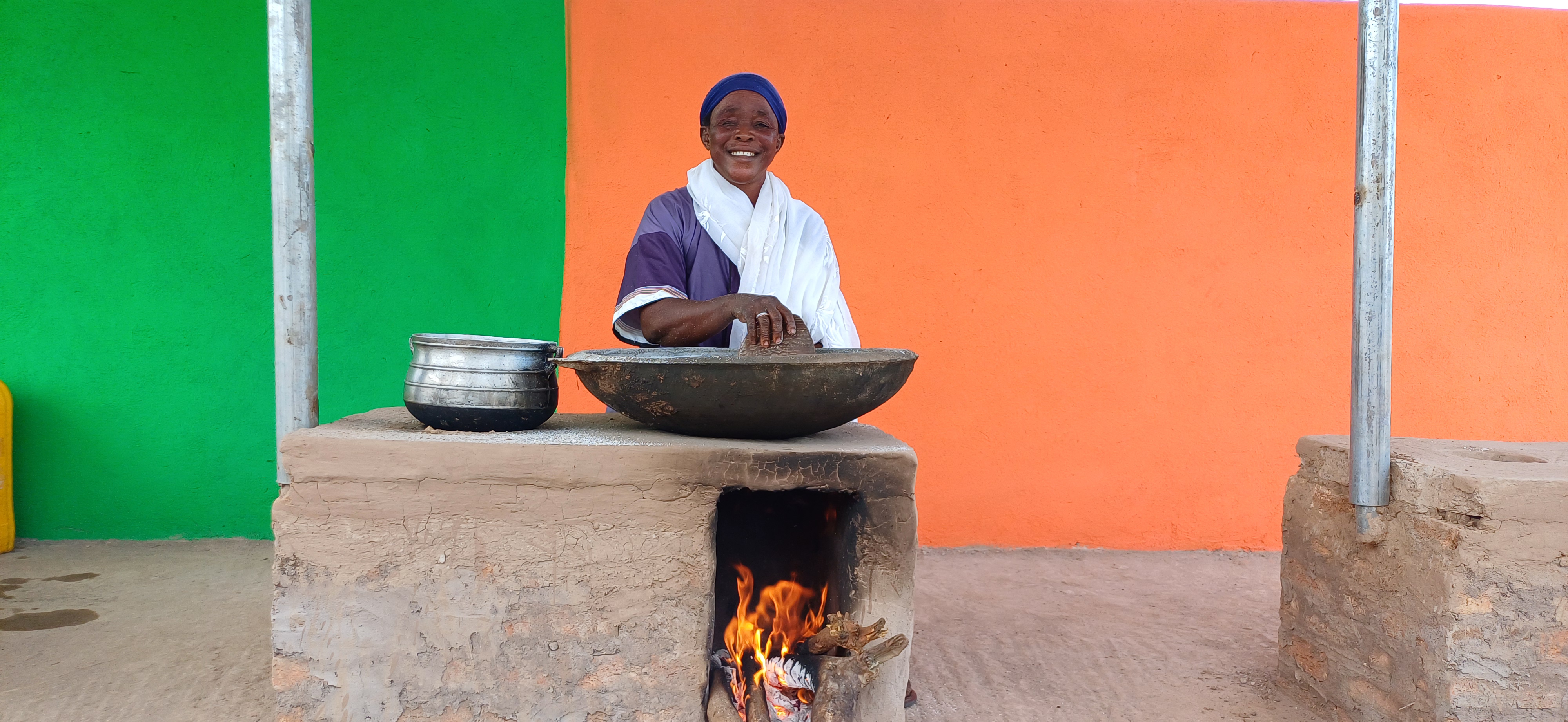 Ajara simles with energy saving stove