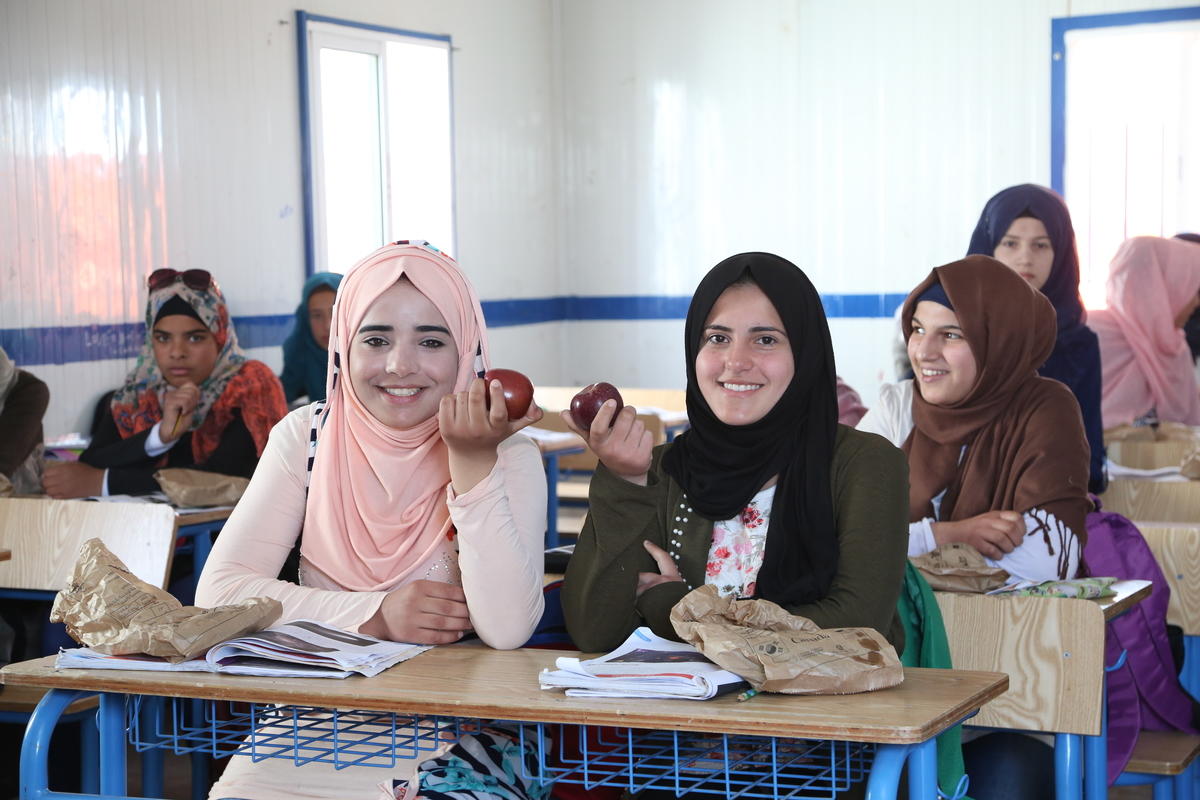 Azraq Refugee Camp, Jordan 