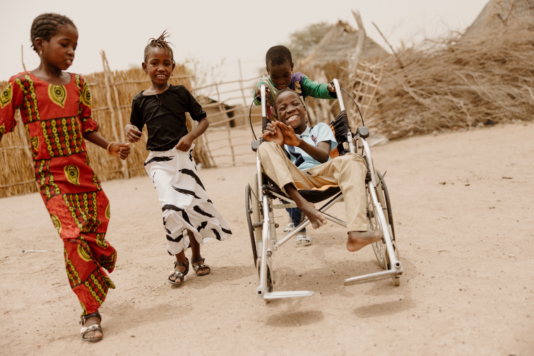Boubacar has regained his zest for life after suffering from exclusion.