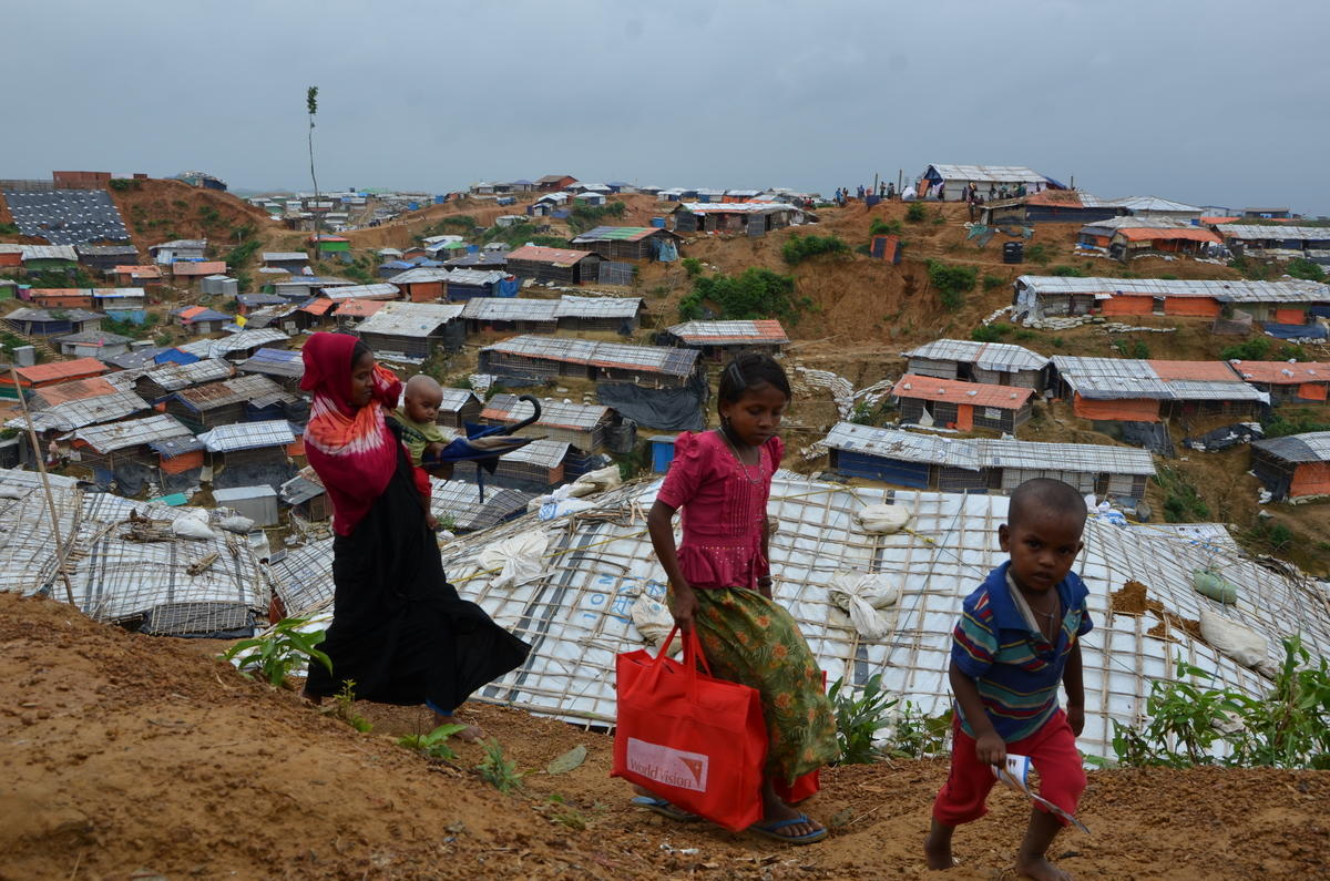 16,000 children in three refugee camps in Bangladesh