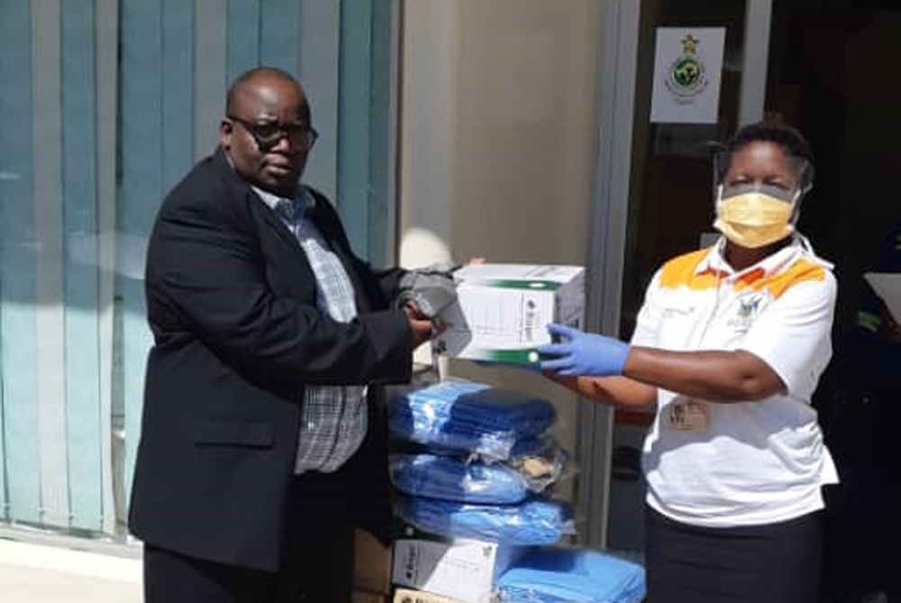 Donation of Personal Protective Equipment to the Ministry of Health and Child Care in Manicaland