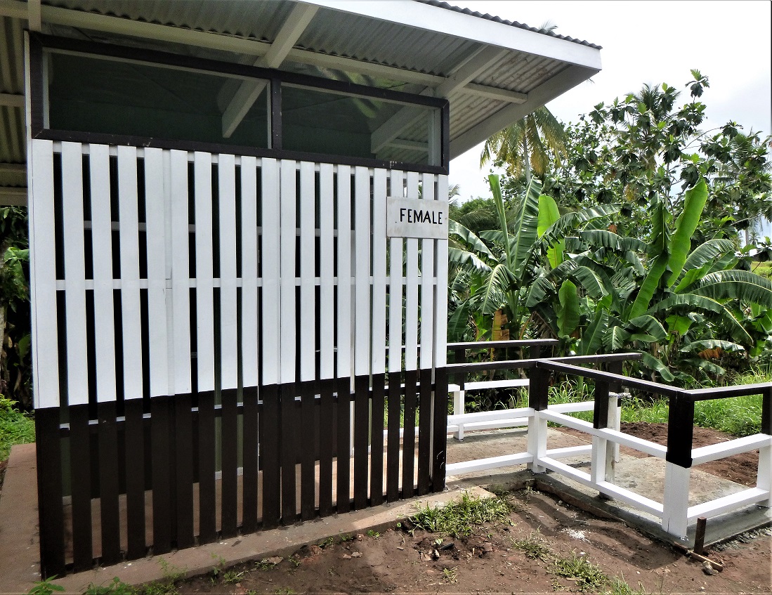 .Newly constructed ablution at Awaba health facility