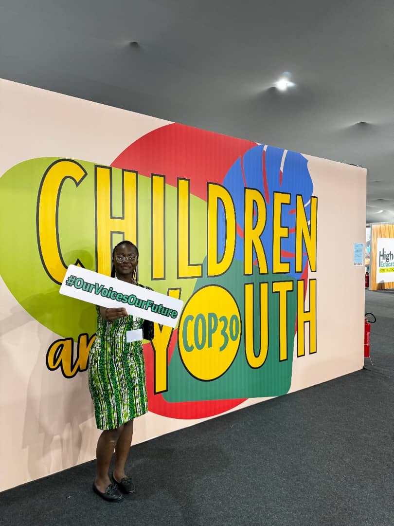 Mudasana, 16 year old from Zambia at Cop30/ Brazil/2025.