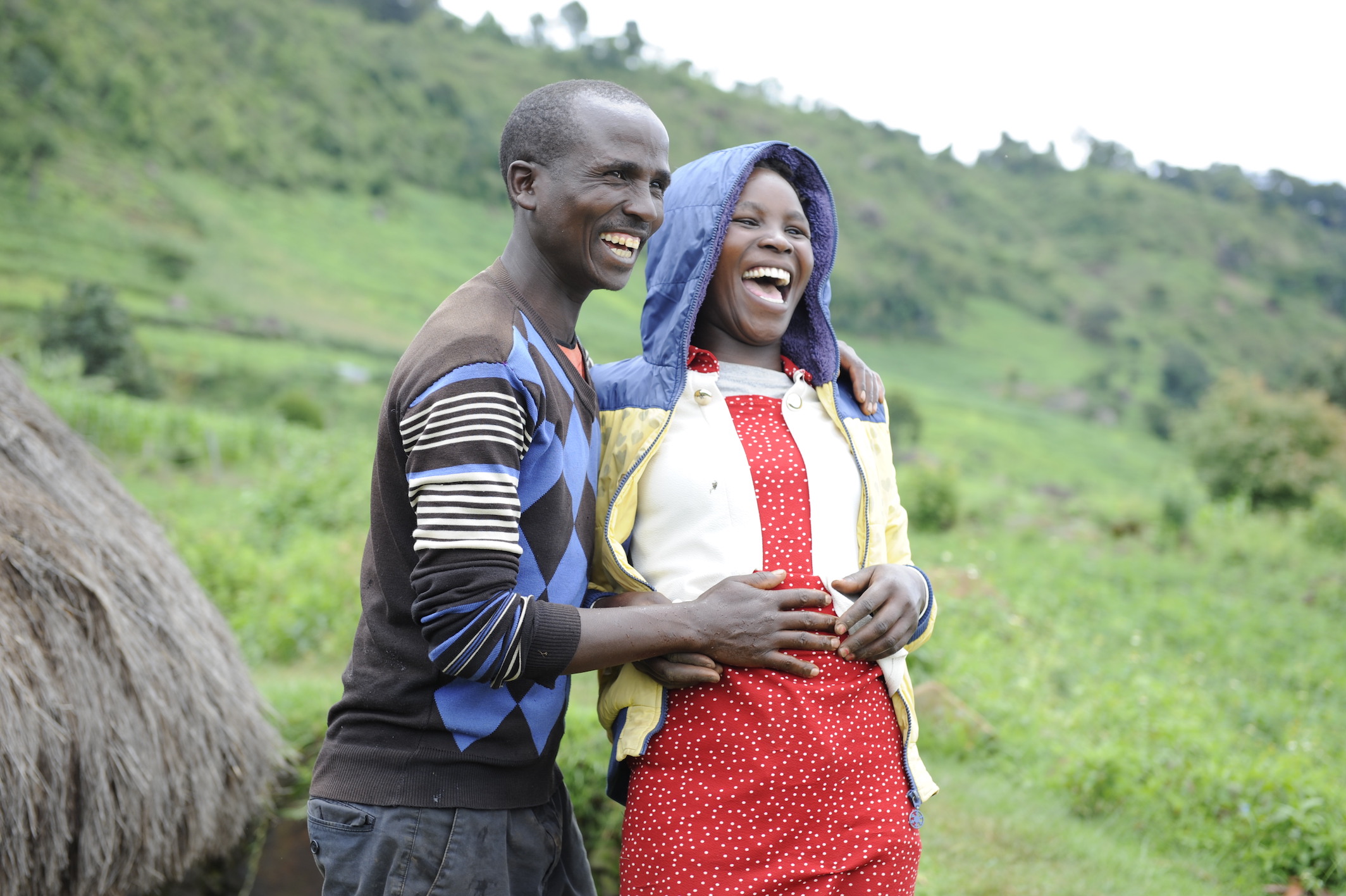 Meshack views his wife Abigael as an equal partner in their marriage. ©World Vision Photo/Dickson Kahindi.