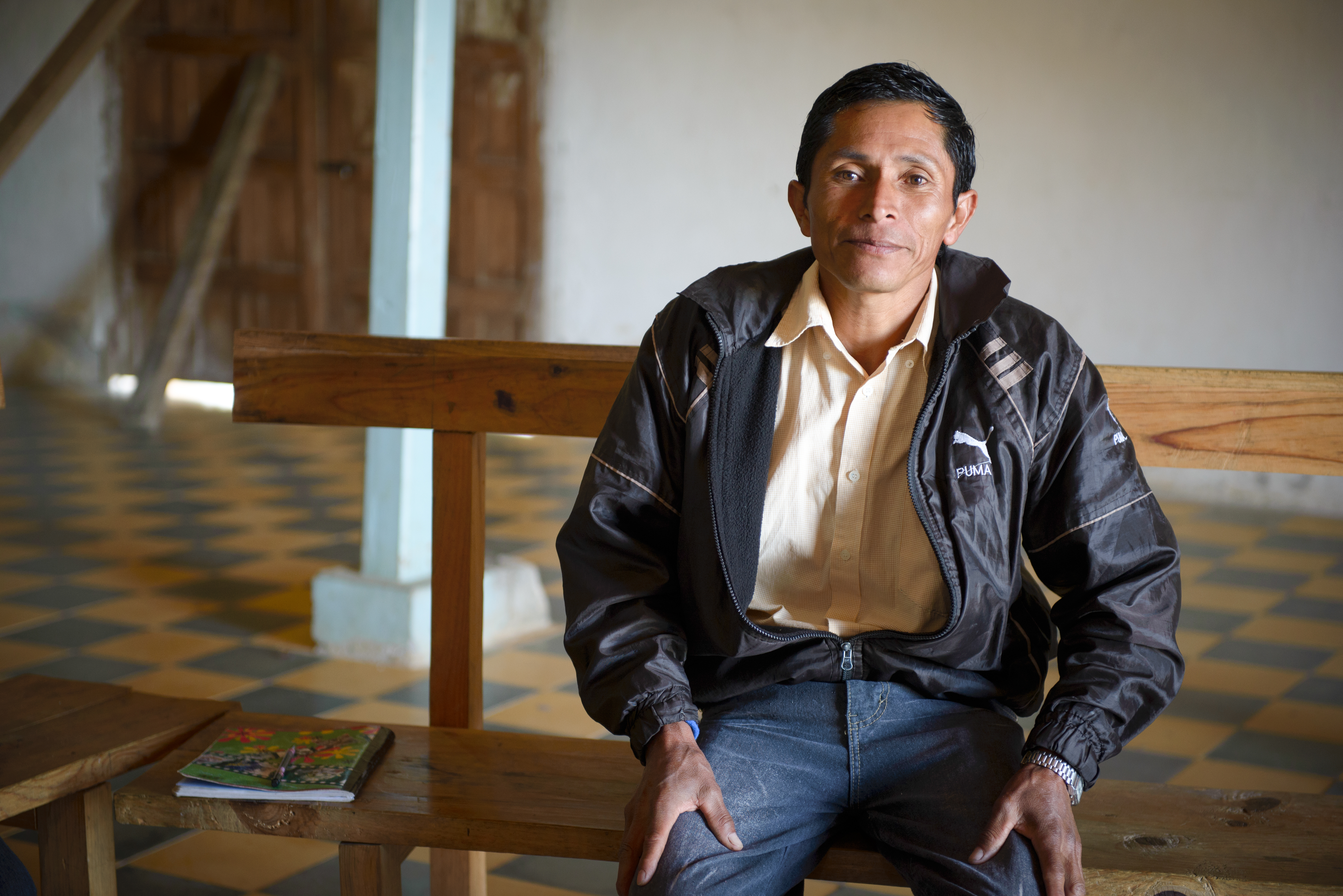 Francisco Rodriguez Perez, 42, participates in World Vision's Channels of Hope training.