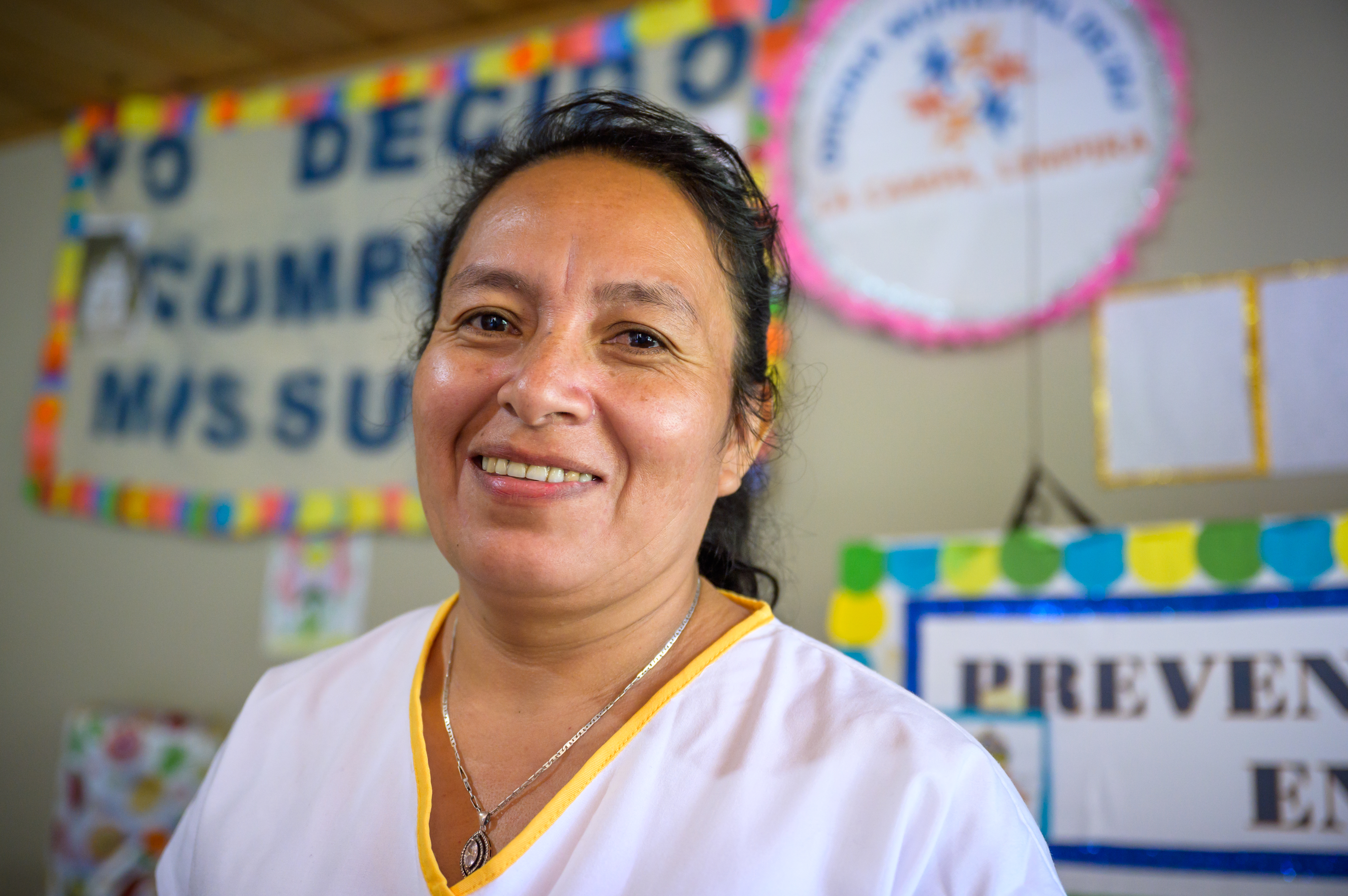 Lesly Edenia Gardia, 45, Vice-Mayor for La Campa town in Gracias AP, Honduras.