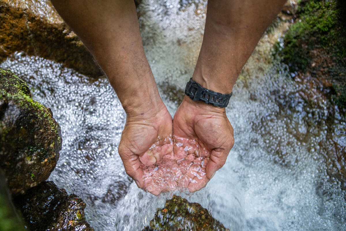 The community now has clean, fresh water.