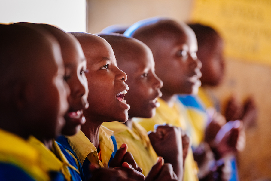 God will see us through the pandemic. We need to stop being afraid and have faith in Him.©World Vision Photo/Sarah Ooko.