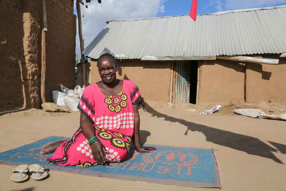 Elizabeth in Kakuma camp