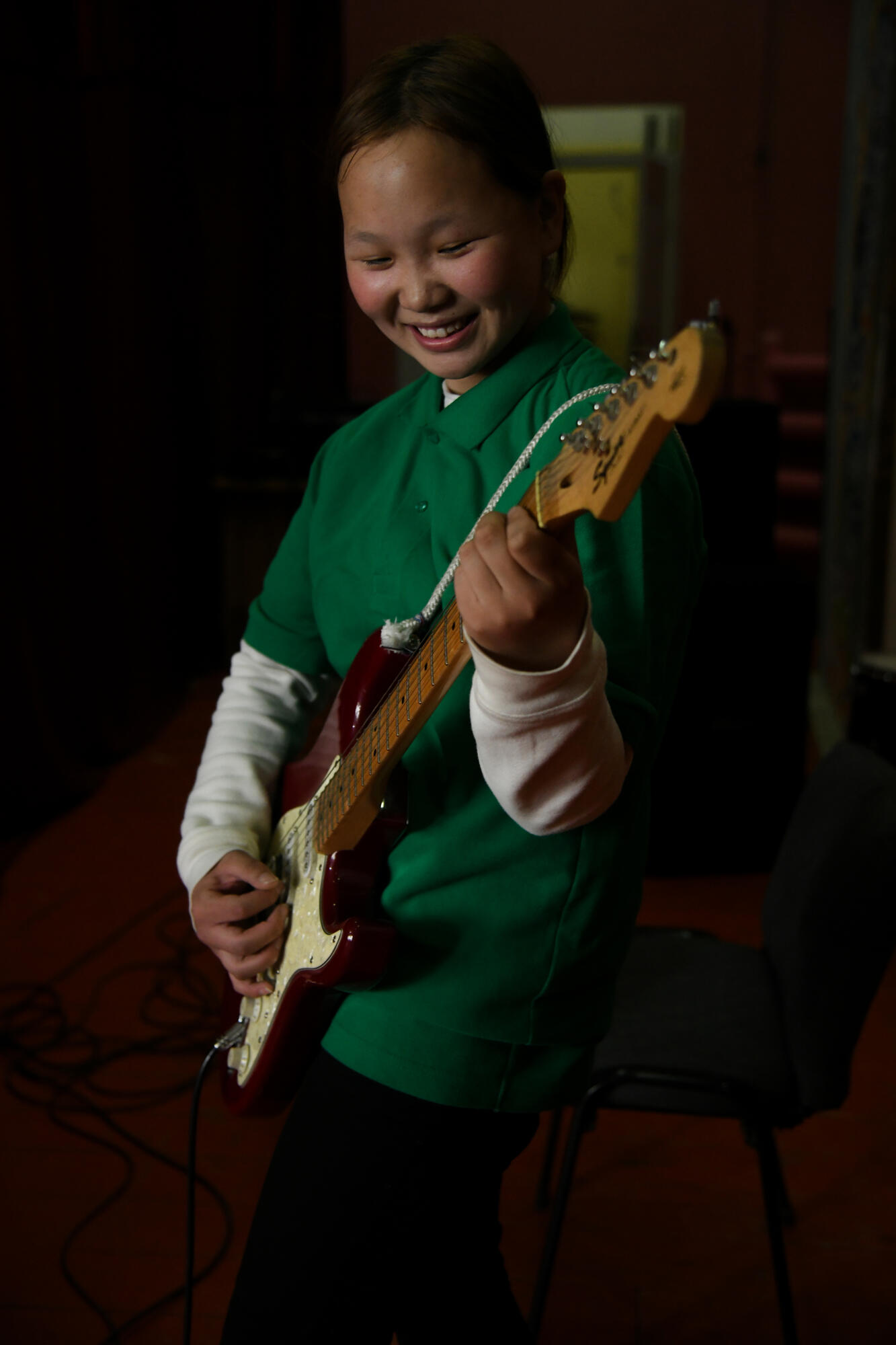 Enkhjin: I wish every child has the freedom to do what they love to do while developing themselves.