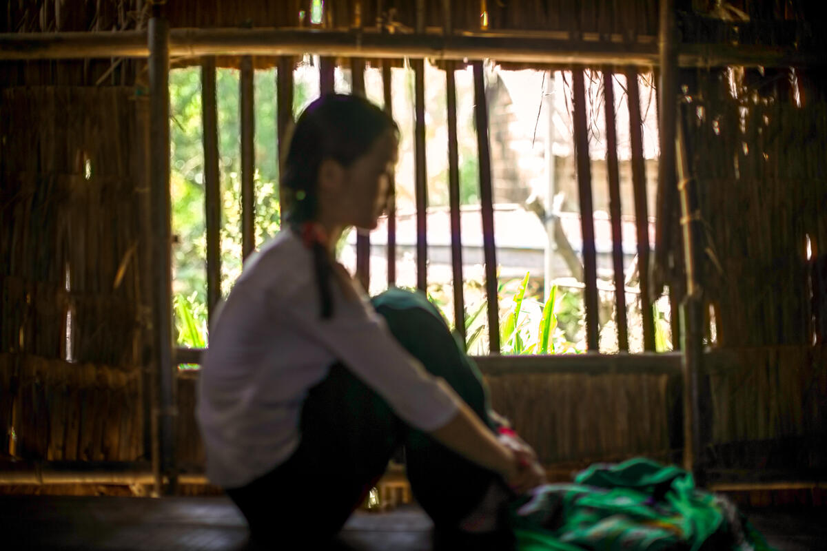 Girl in Myanmar 