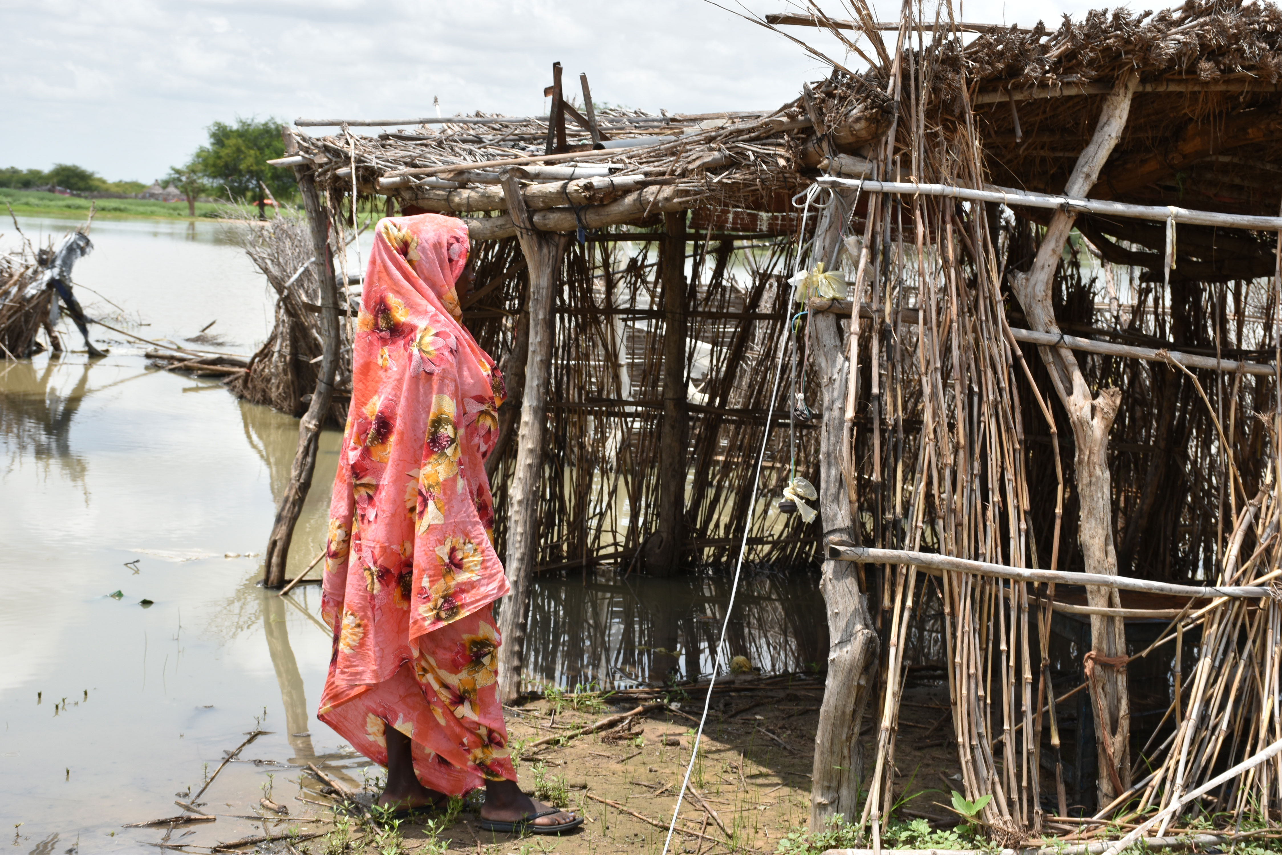 Nisreen is remains hopeful that despite the devastation brought on her household by the floods
