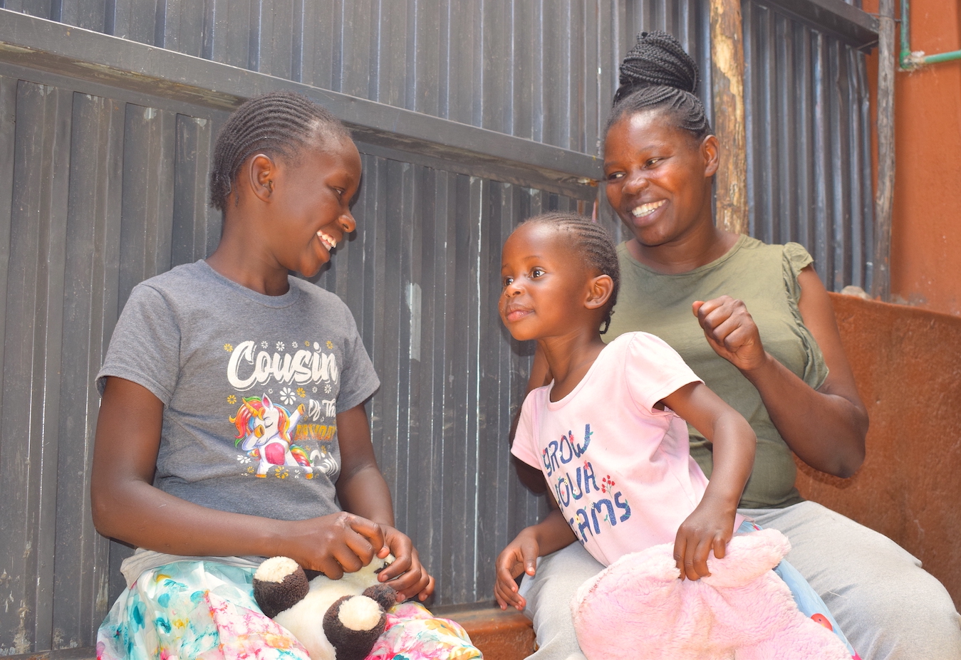 Jackline is glad that she is now able to take good care of her children and ensure that they live a happy childhood. ©World Vision Photo/Sarah Ooko.