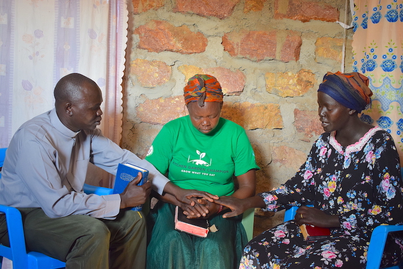 Thanks to the support that she received from her pastor and his wife, Mariam was able to surmount the problems that she was facing in her family.