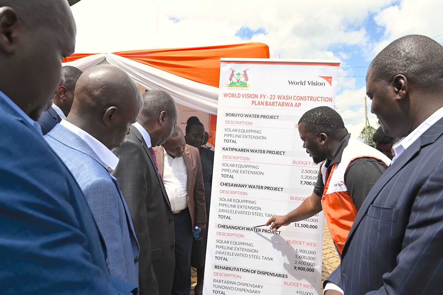 World Vision promotes universal access to clean water in Baringo County. ©World Vision Photo/Sarah Ooko.