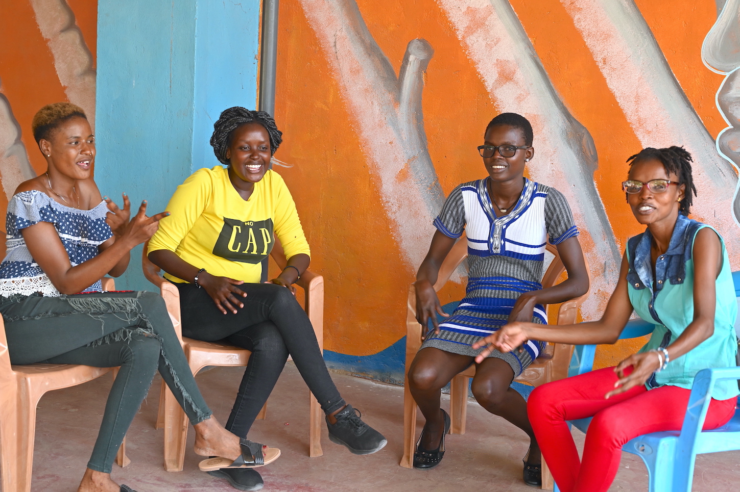 The youth HIV peer educators are contributing towards reduction in infection rates among adolescents and young people in Kenya. ©World Vision Photo/Sarah Ooko. 