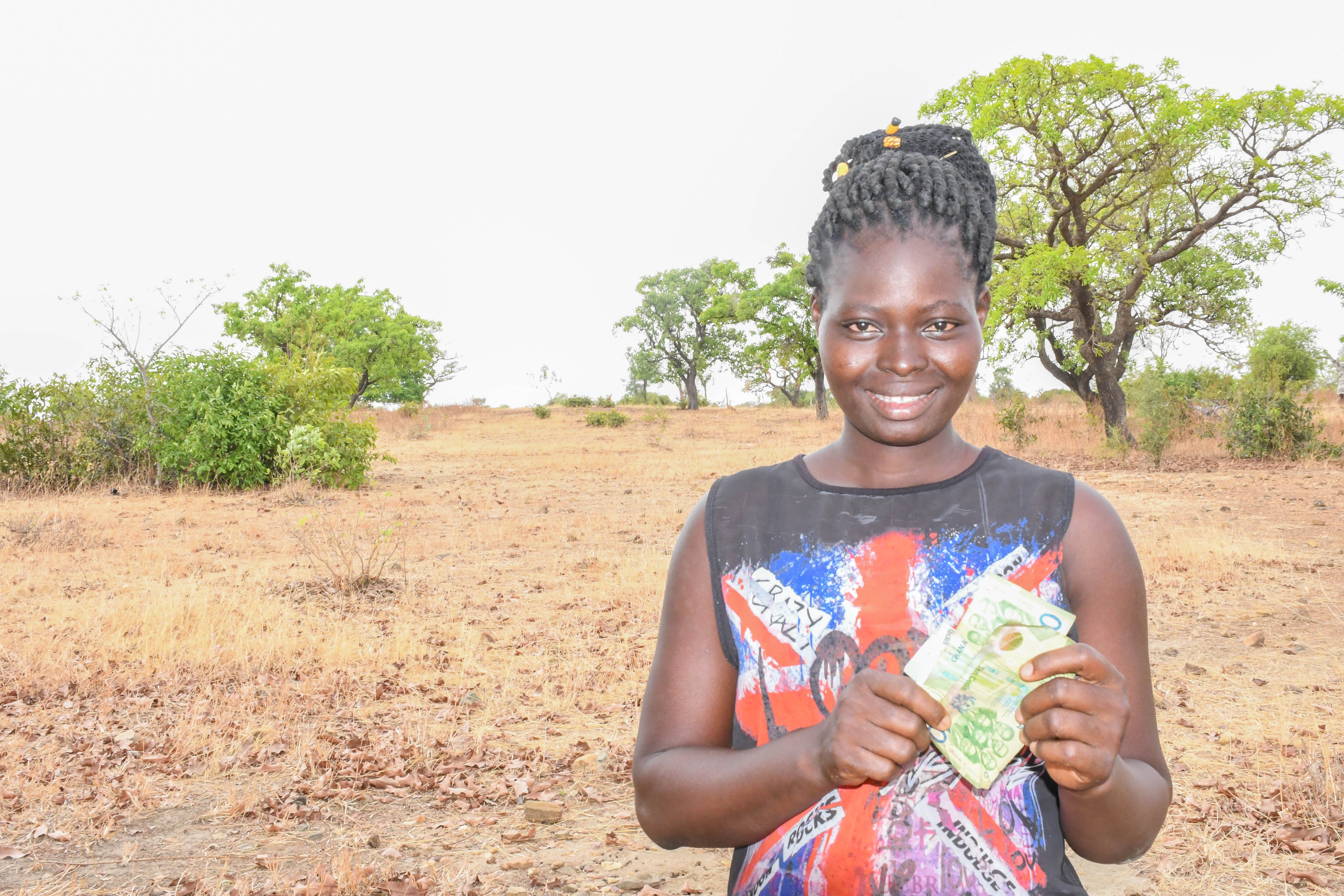 Ayedalem Diana, a member of one of the Banyono community S4T groups. 