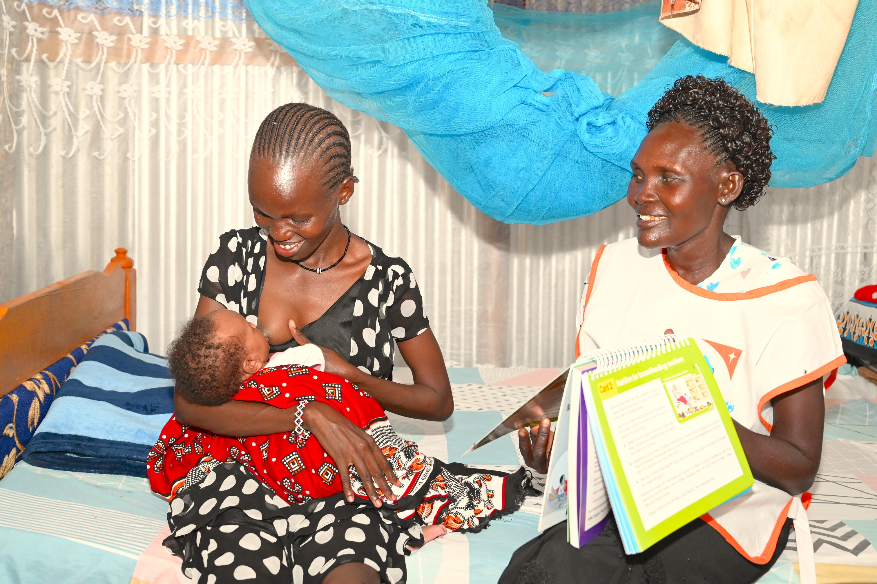 Breastfeeding gives children a healthy start to life.