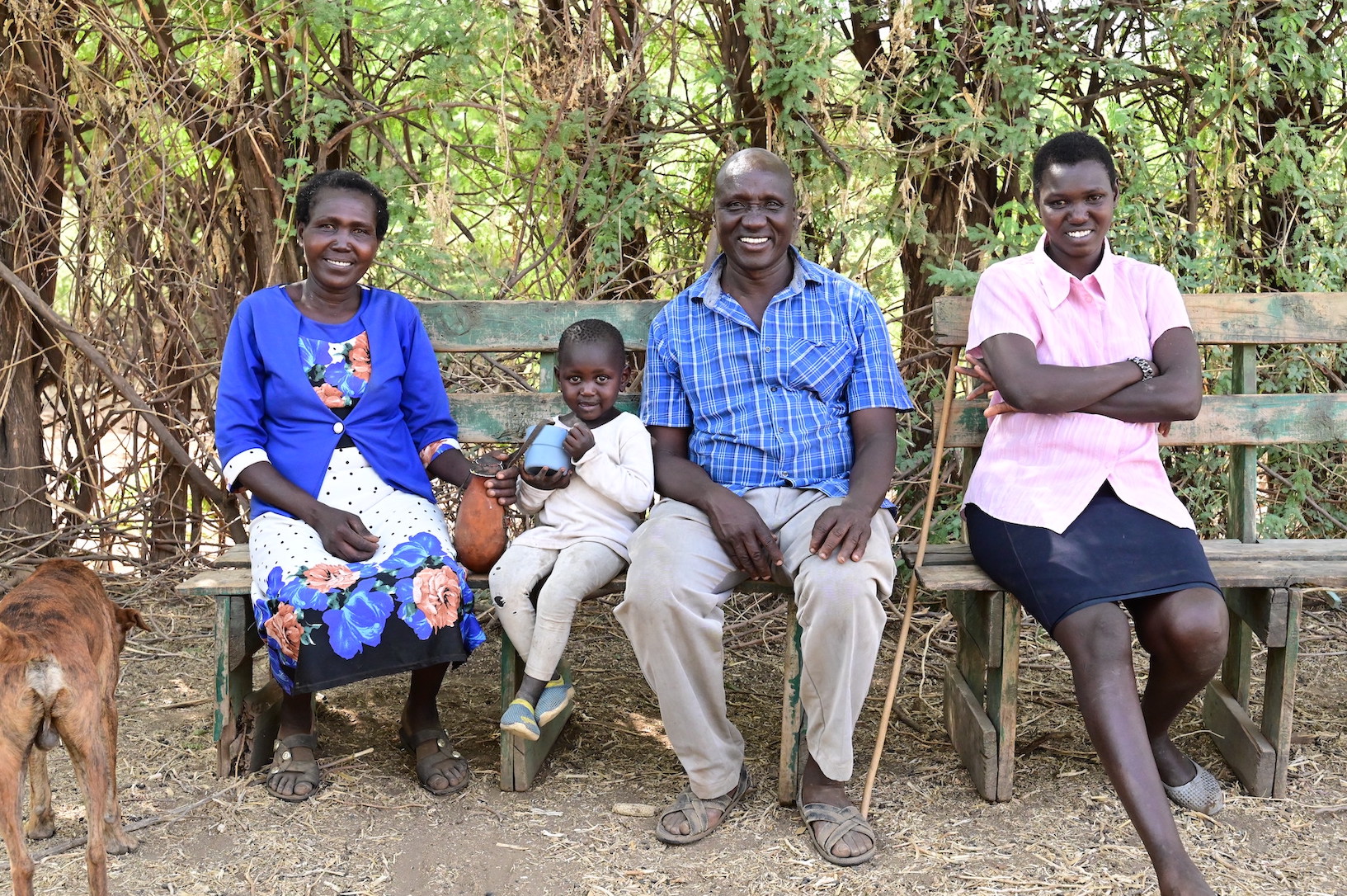 Rainfall patterns are no longer predictable as a result of climate change. Gladys’ first priority is the survival of her family and livestock. World Vision Photo/Hellen Owuor.