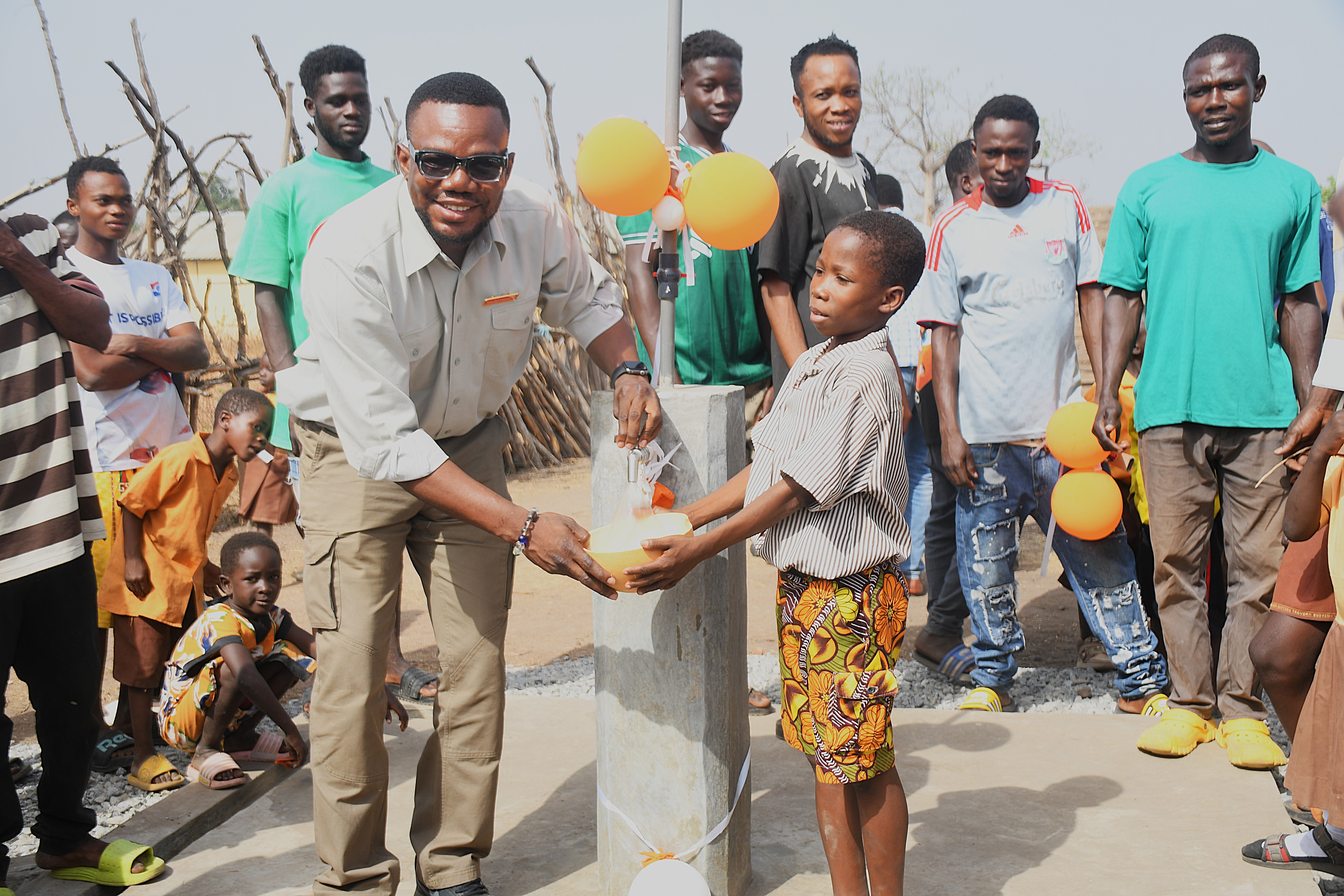 Immediately the water flows, a new pathway has been created for education -a lifeline for children empowerment and development. 