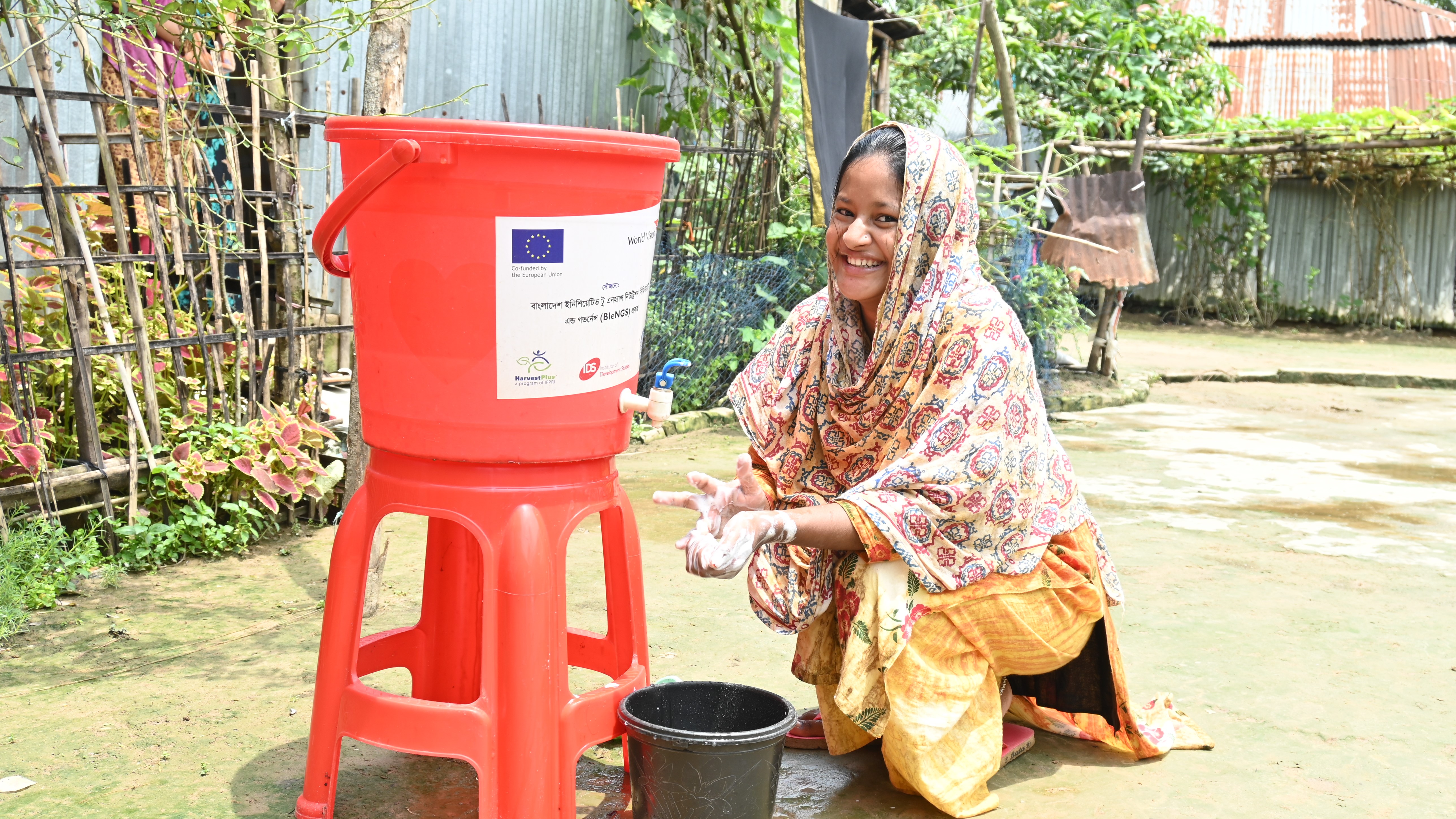 She washes hands with soap for at least 20 seconds after touching anything that comes from outside, or something that might have contaminated, before and after eating, before food preparation, after coming from the toilet, as she learned that frequent hand washing keeps germs and virus-like COVID-19 away. 