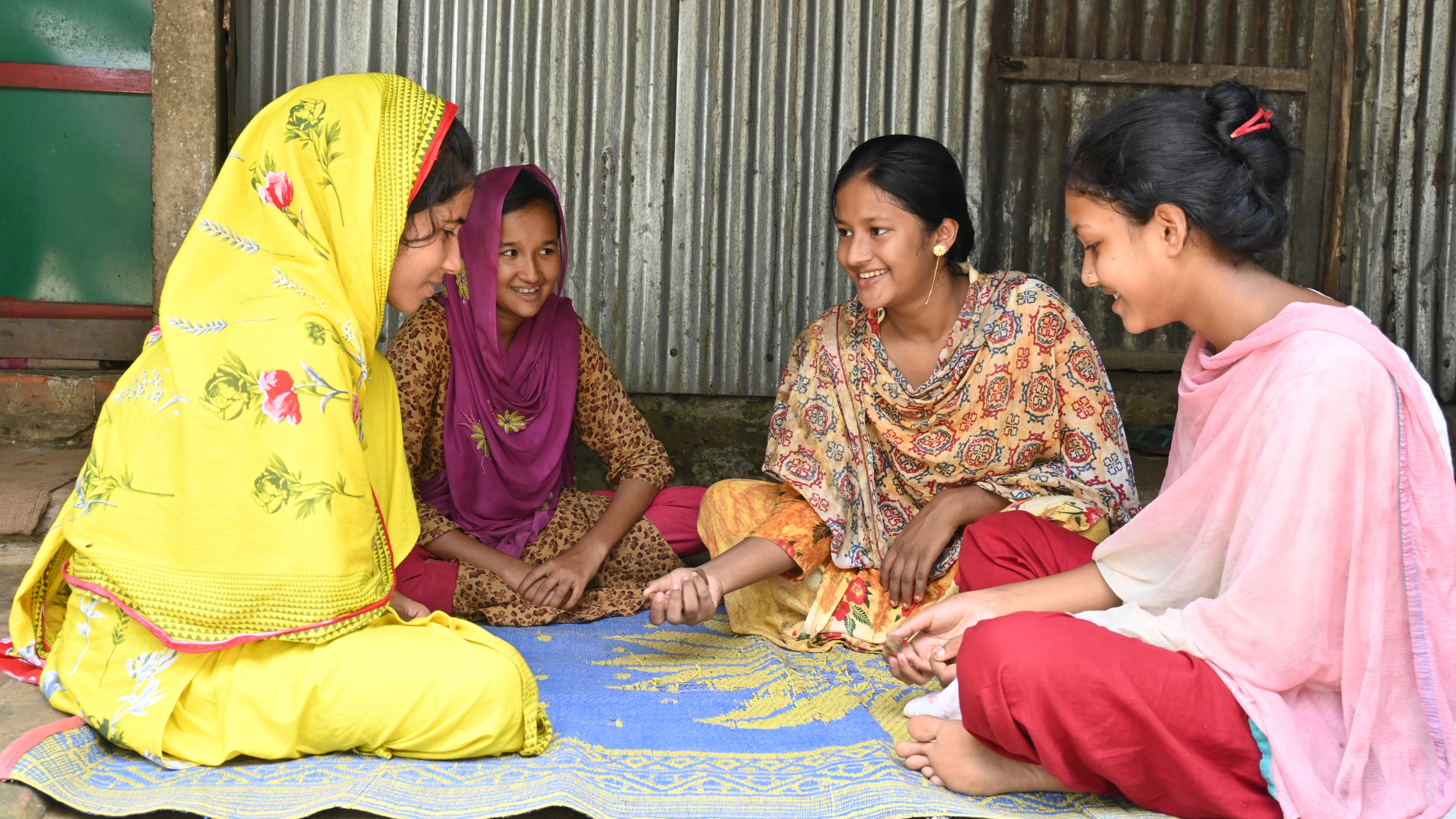 Hasee also maintains fitness through playing with her neighboring friends and also by participating in household works to support her mother, by saving time from her studies and assignments.  