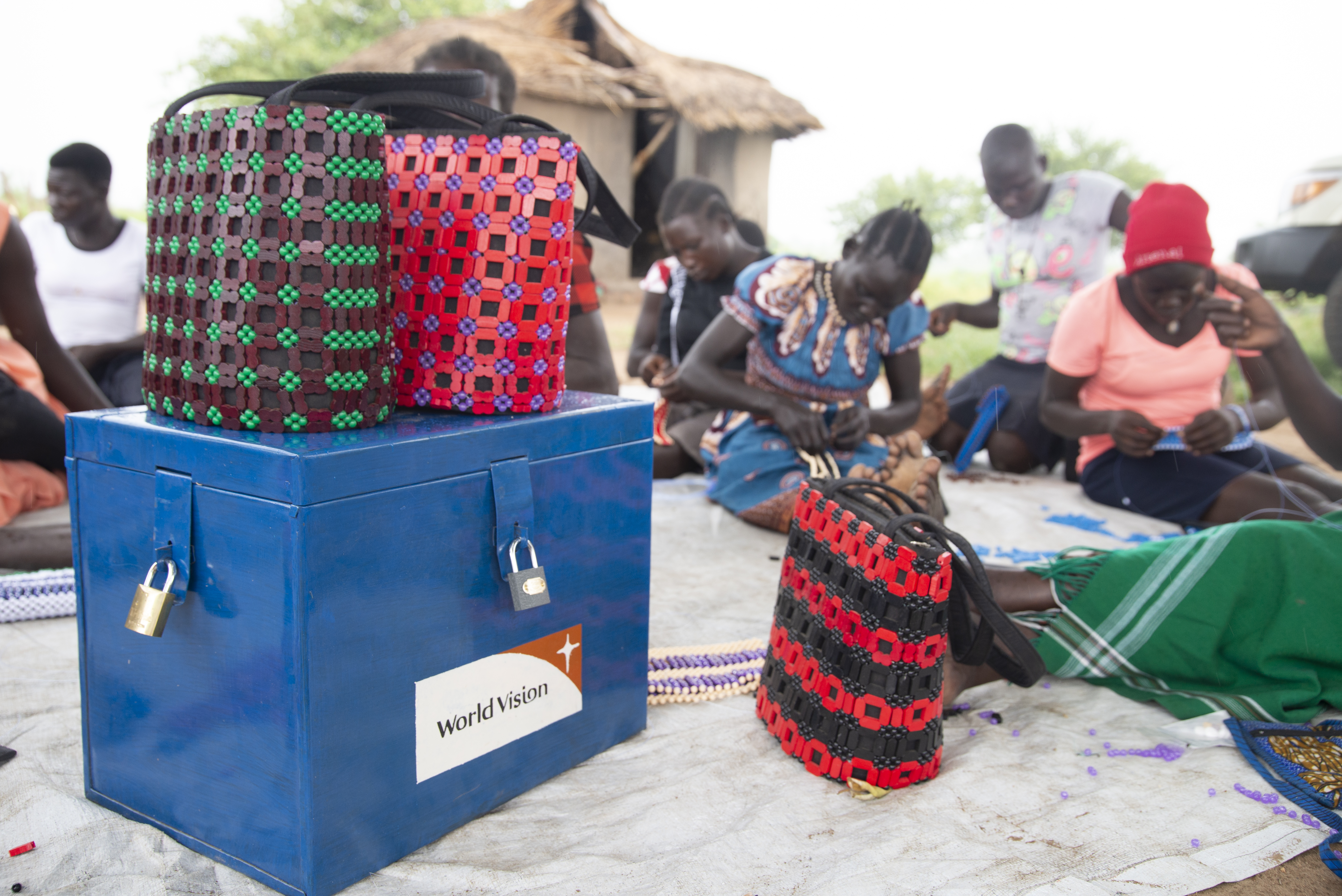 World Vision Uganda West Nile Resilience and Livelihood Project Adjumani Maaji Refugee Settlement South Sudanese Refugees.