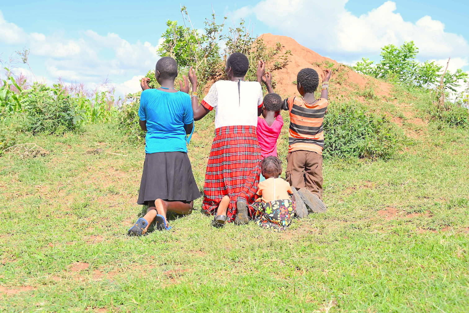 Christine found comfort and hope through God amid the challenges she was going through. ©World Vision Photo/Sarah Ooko.