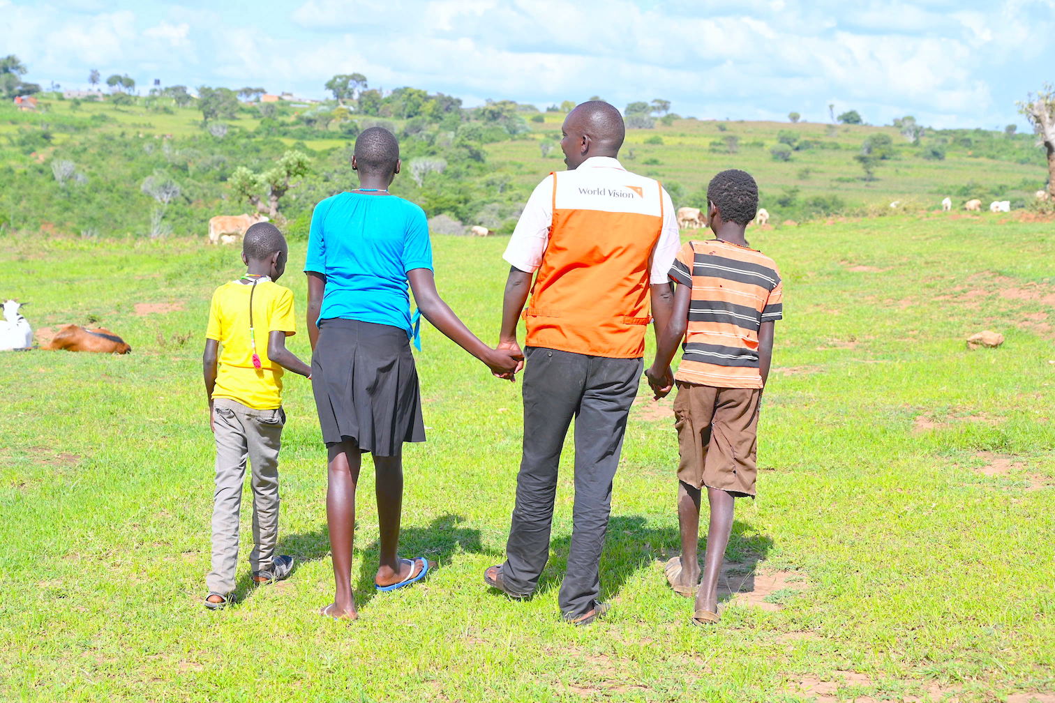 World Vision works with communities to advocate for an end to cultural practices like FGM and child marriage that impede on the well-being of children. ©World Vision Photo/Sarah Ooko.