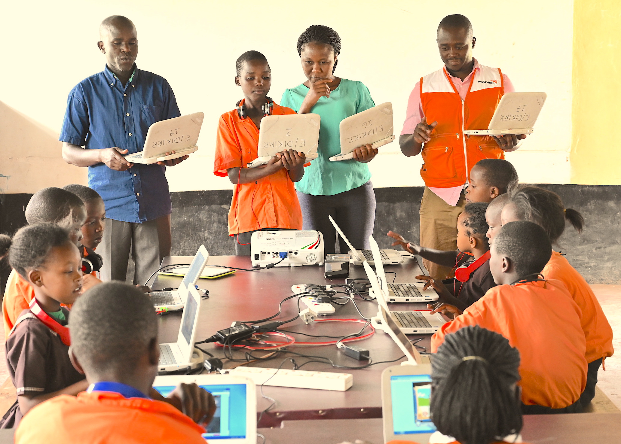 World Vision is promoting access to quality education for children in rural communities throughe-learning. ©World Vision Photo/Sarah Ooko.