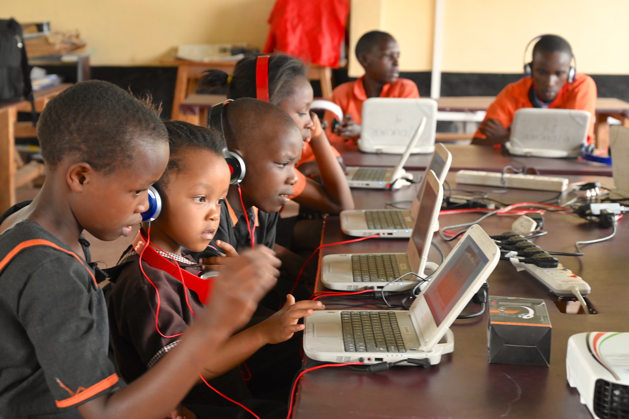 Computers have made it easier for children to access books and other learning materials digitally.