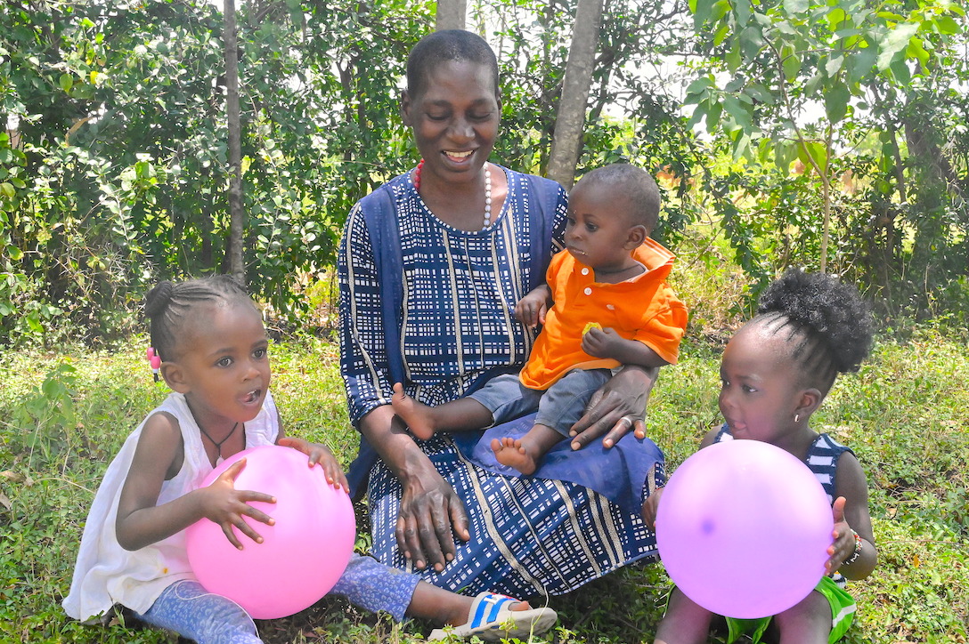 Every Christmas Ruth and her family always remember to thank God for the blessings He has given her