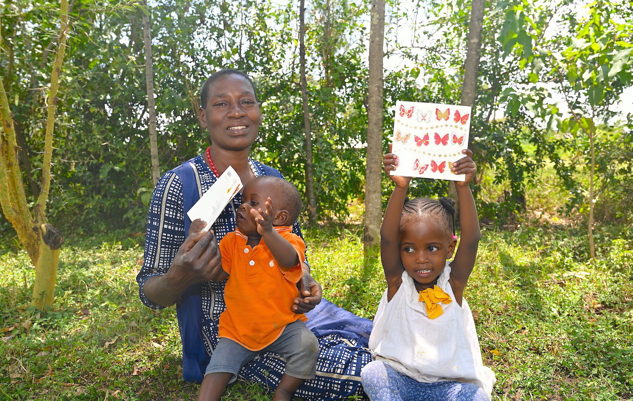 Ruth chose to surrender all her worries to God and hope for the best, in the aftermath of the post election violence that rocked Kenya in 2007. ©World Vision Photo/Sarah Ooko.