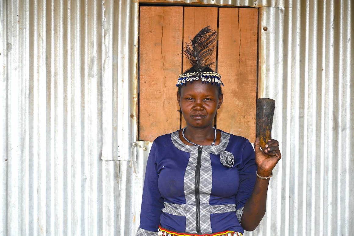 Chepundo believes in breaking the silence and advocating boldly for communities to end FGM and child marriage. ©World Vision Photo/Sarah Ooko.