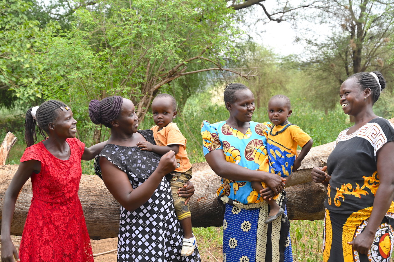 Women lead happy lives with their children and families, thanks to the increased fodder that has improved productivity in their livestock, giving them suffcient milk for home consumption and income generation.