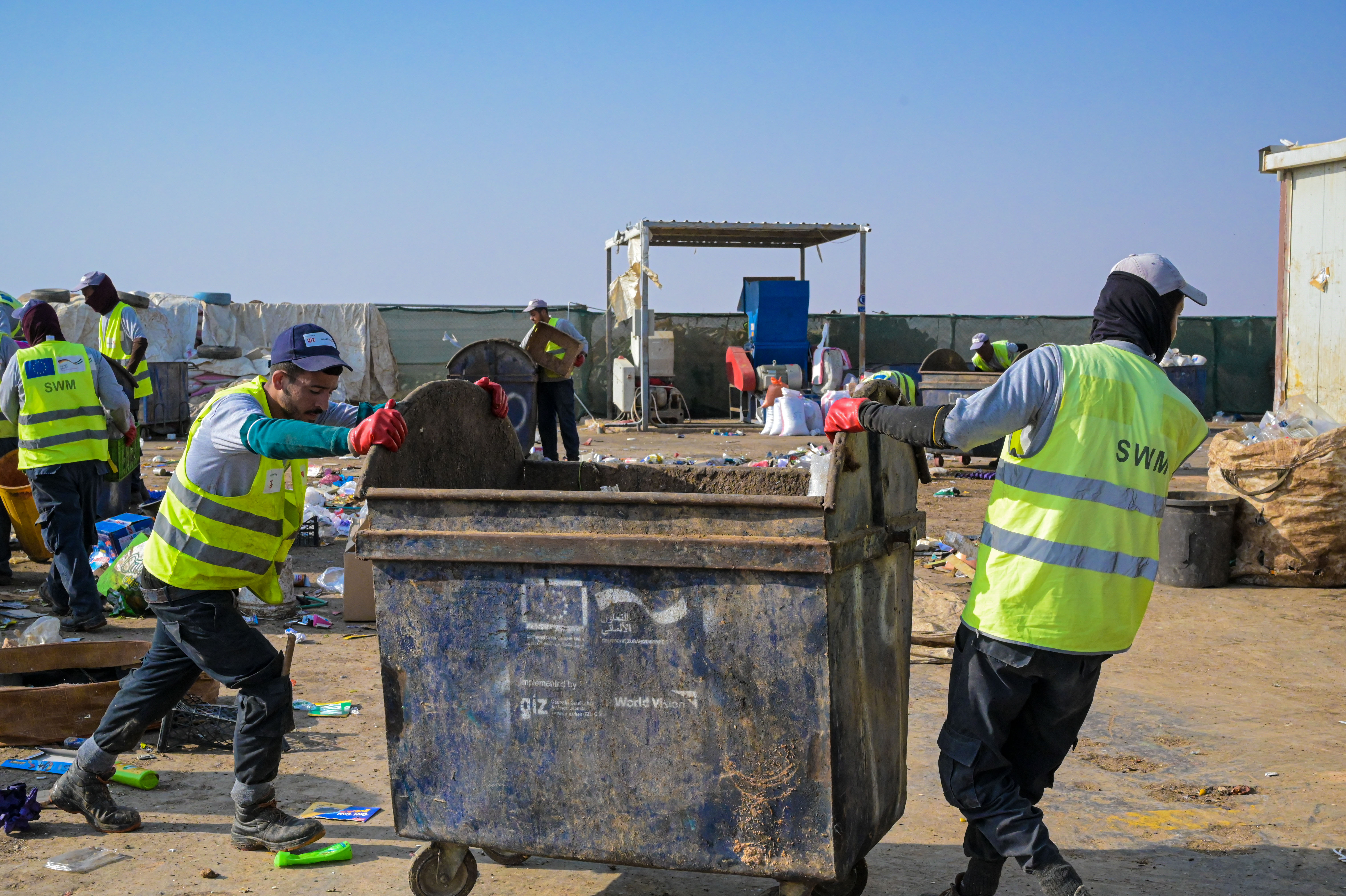 Volunteers at the Green Centre