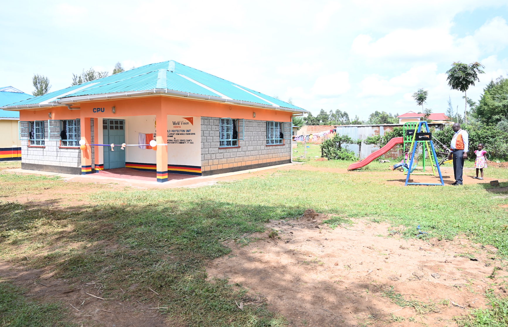 The child protection unit, constructed within the Matete Police station, will play a crucial role in reducing child abuse cases in the area. ©World Vision Photo/Sarah Ooko.