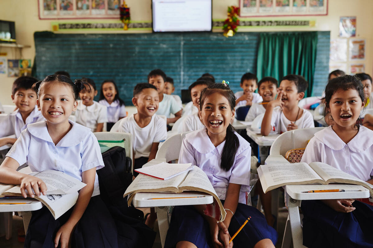 children in class