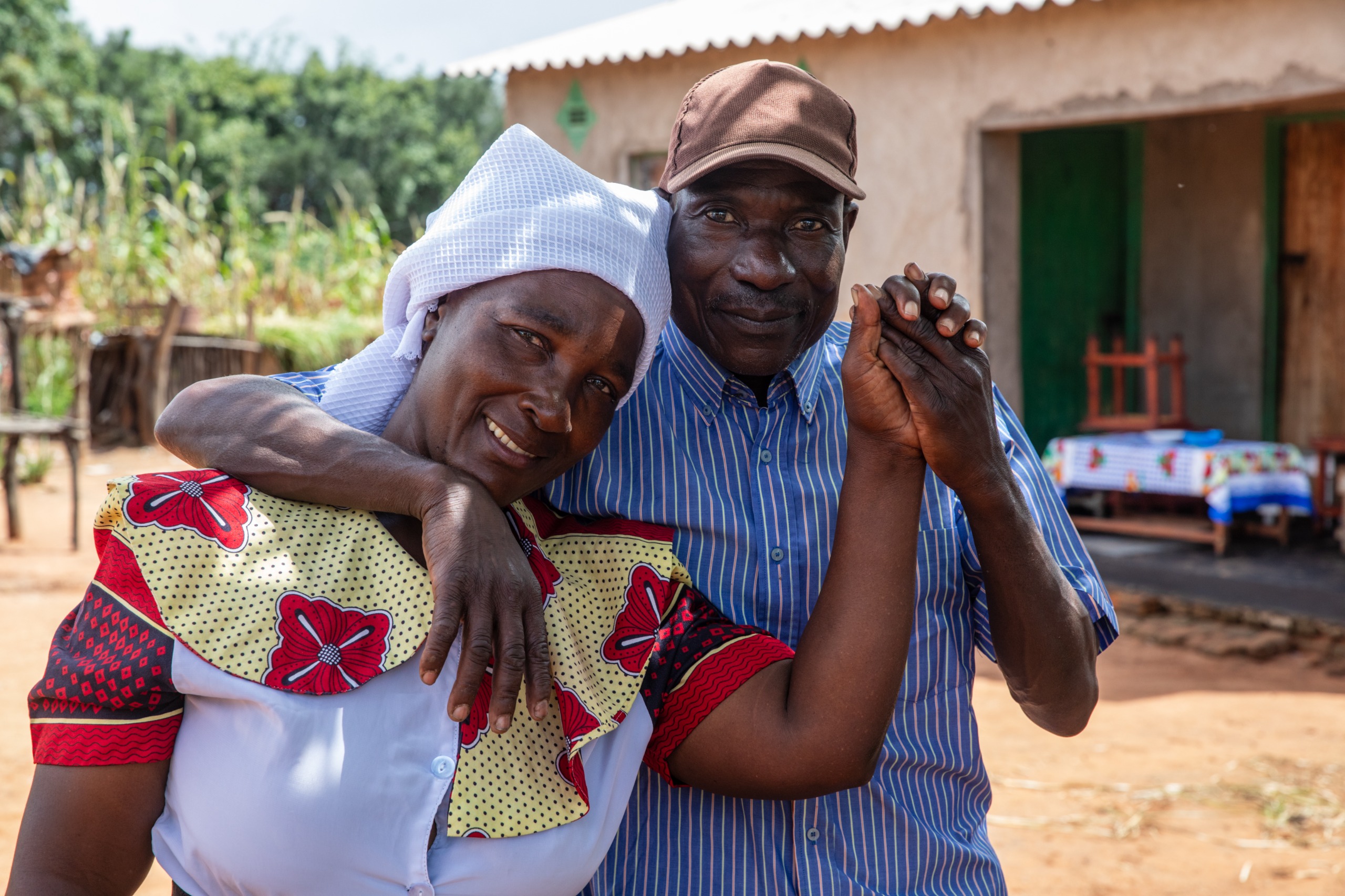 Tambudzayi and Sakurayi have become more confident and nurturing parents following the Celebrating Families training