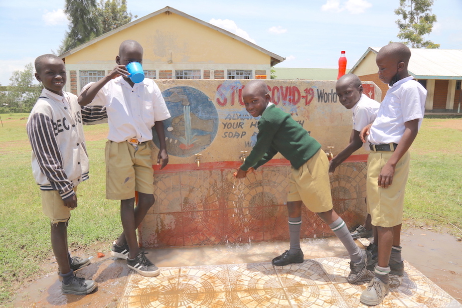 Access to clean and safe water improves the well-being of children and their families. ©World Vision Photo/Irene Sinoya.