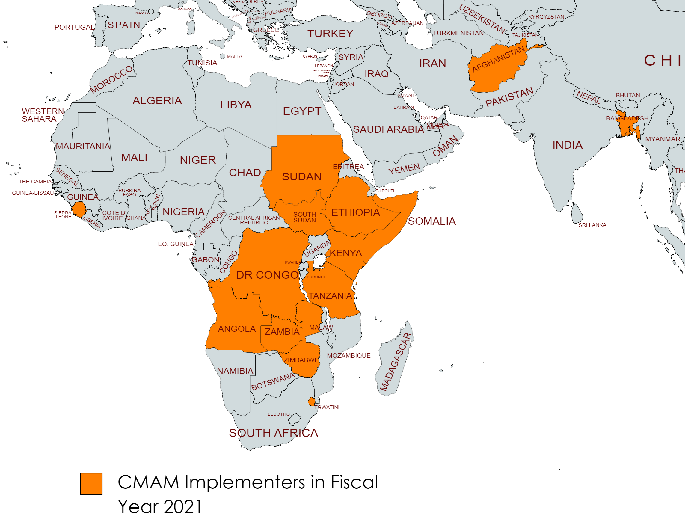 CMAM Map 2021