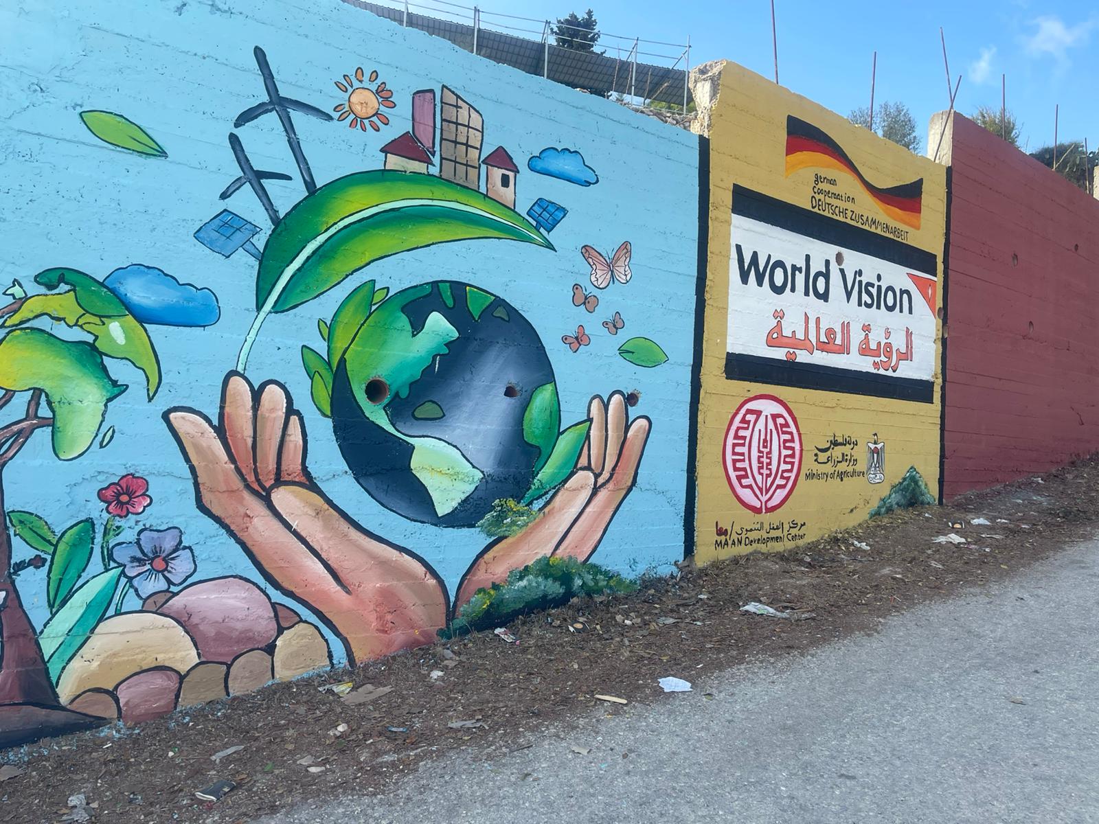 Community Murals Promote Environmental Awareness Across 40 Palestinian Communities