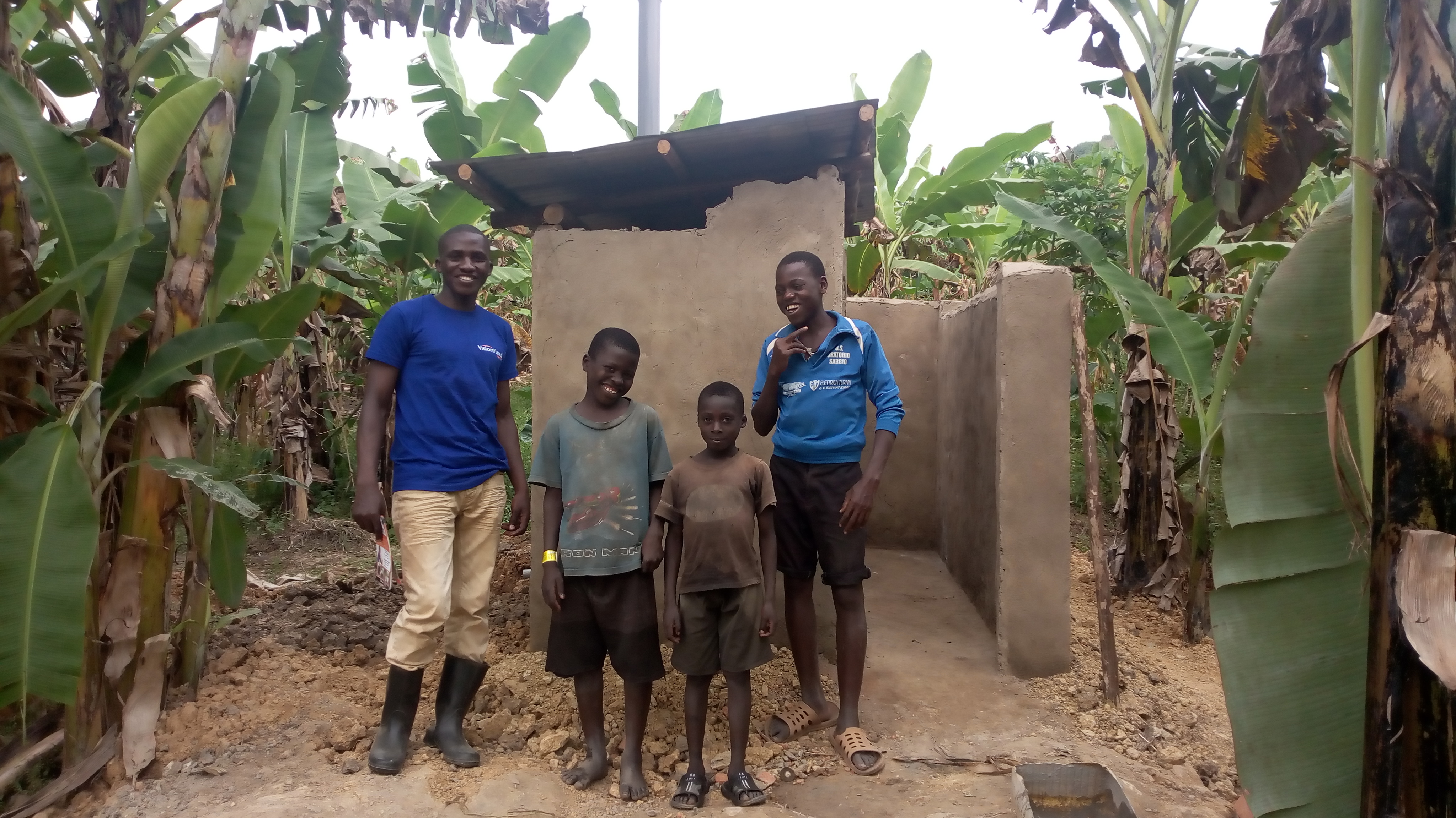World Vision Uganda WASH improved saniation appropriate hygiene behaviour Rakai child wellbeing